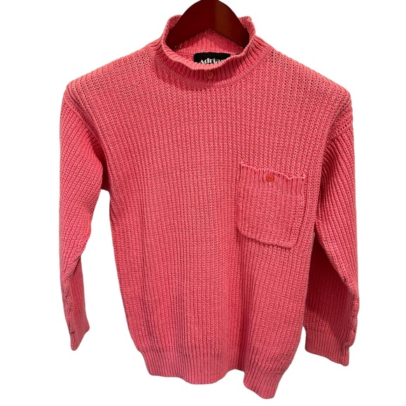 Adrian Spencer Mock Turtleneck Sweater M - Picture 2 of 5